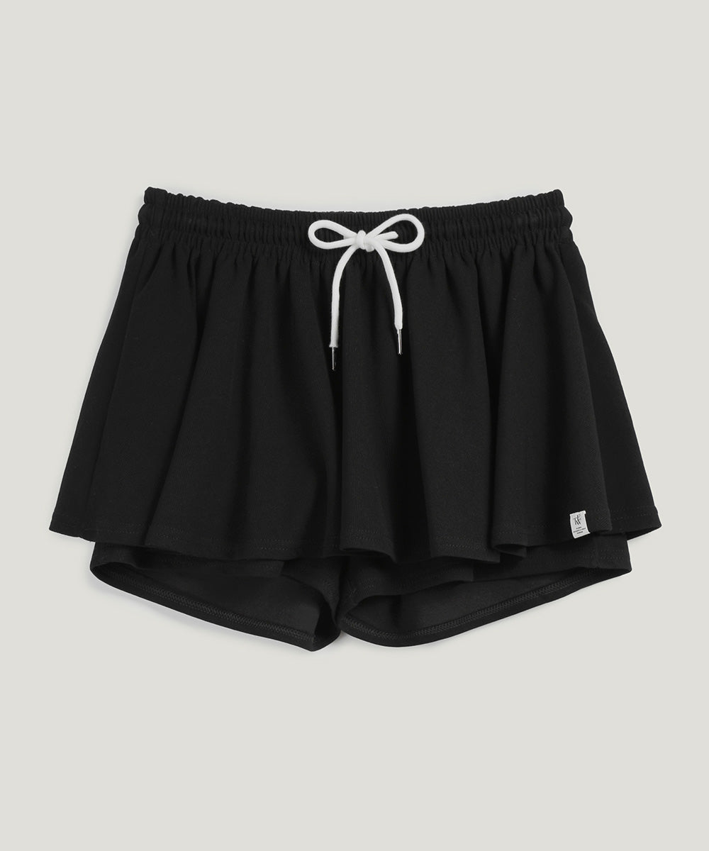 [TWEE] Rellin Layered Banding Skirt Pants