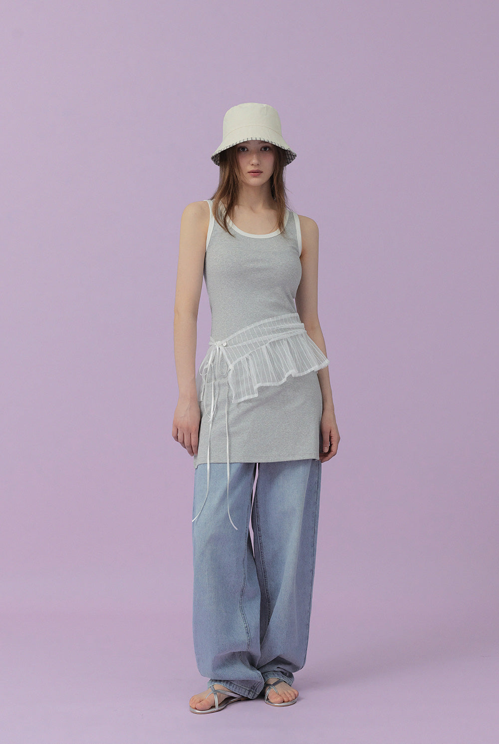 [TWEE] Newman sleeveless mini dress