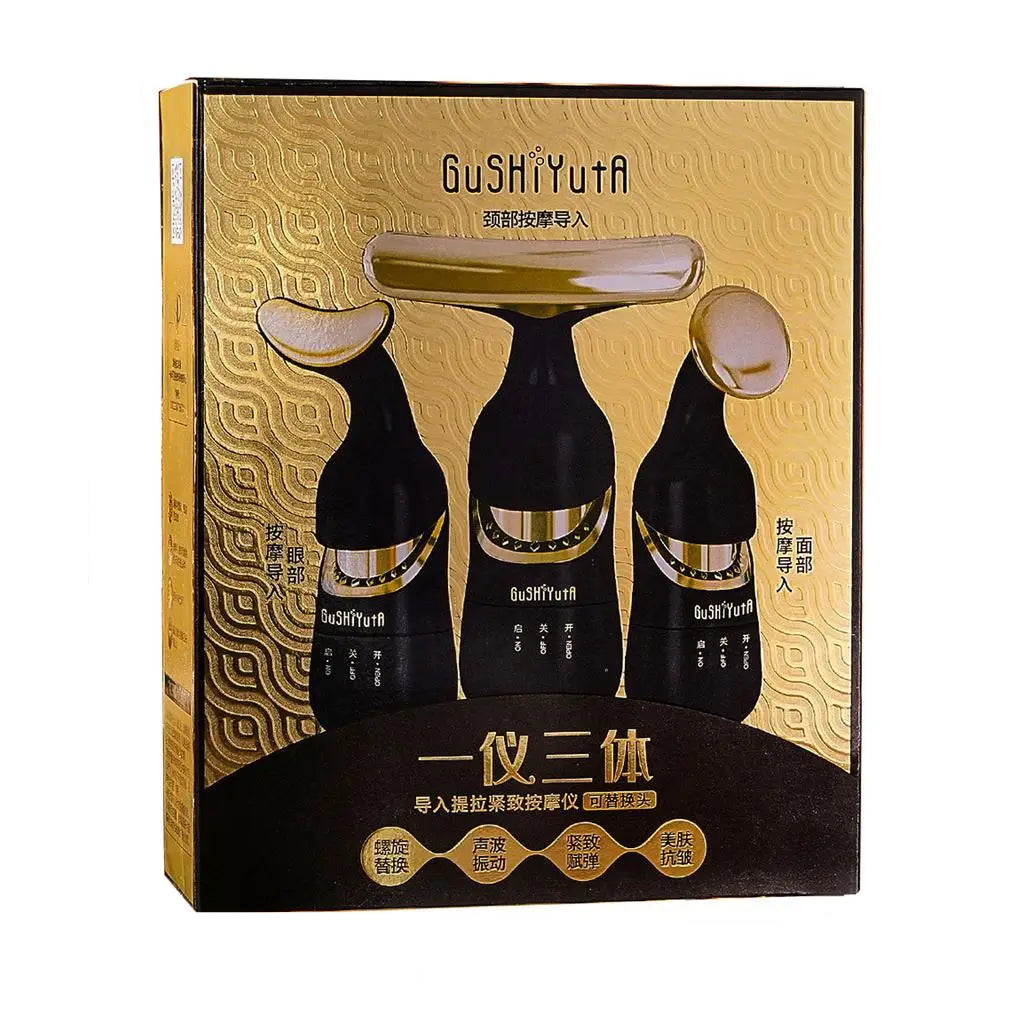 NNEOBA 3-in-1 Face Massager V-Line Lifting & Anti-Aging Black