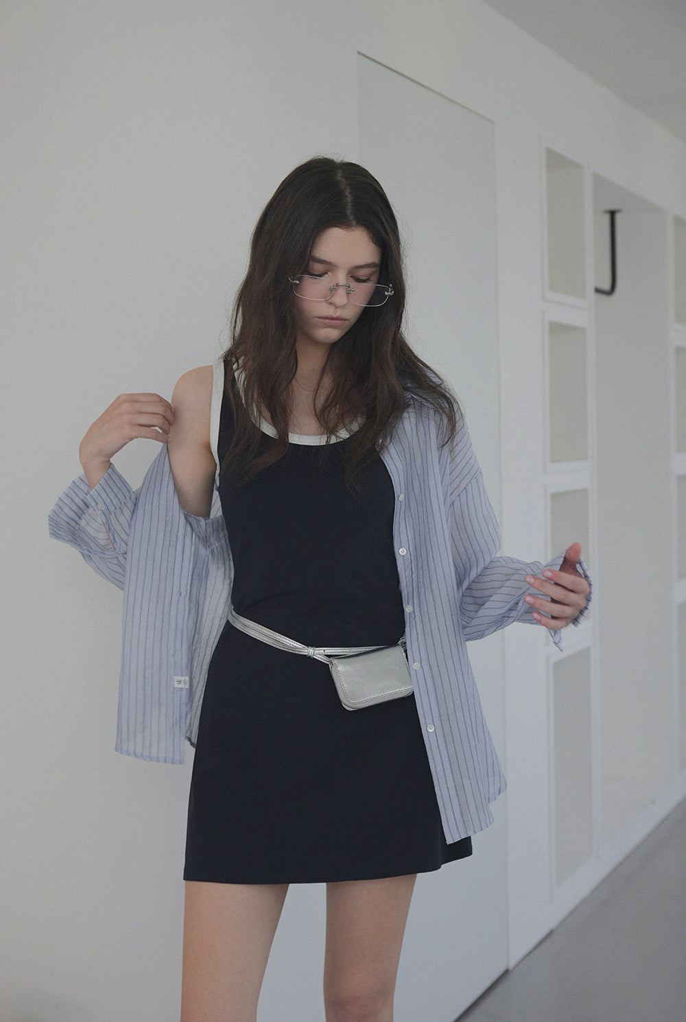 [TWEE] Newman sleeveless mini dress