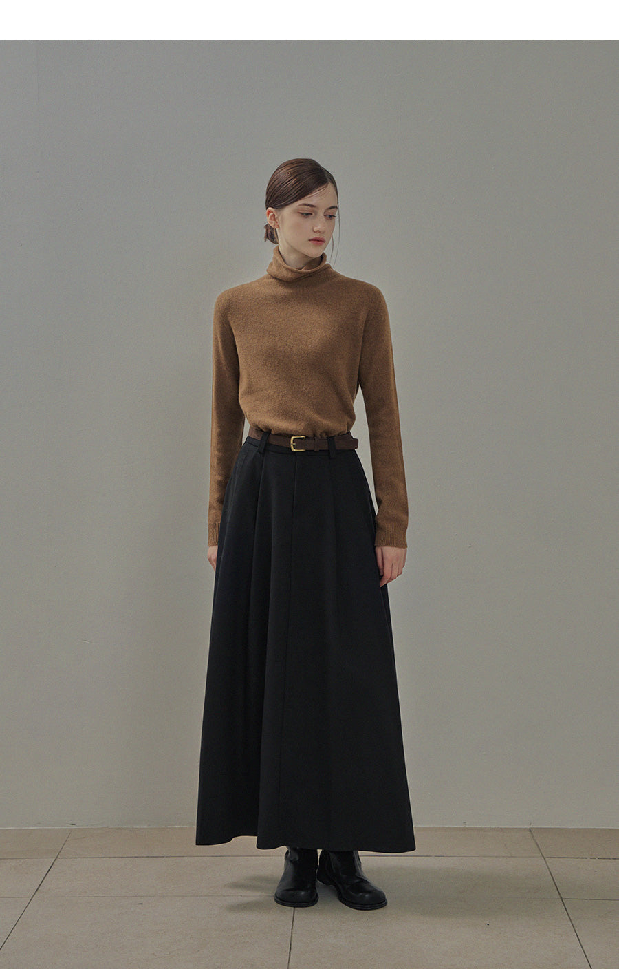 [TWEE] Canary Turtleneck Knit (100% woocl)