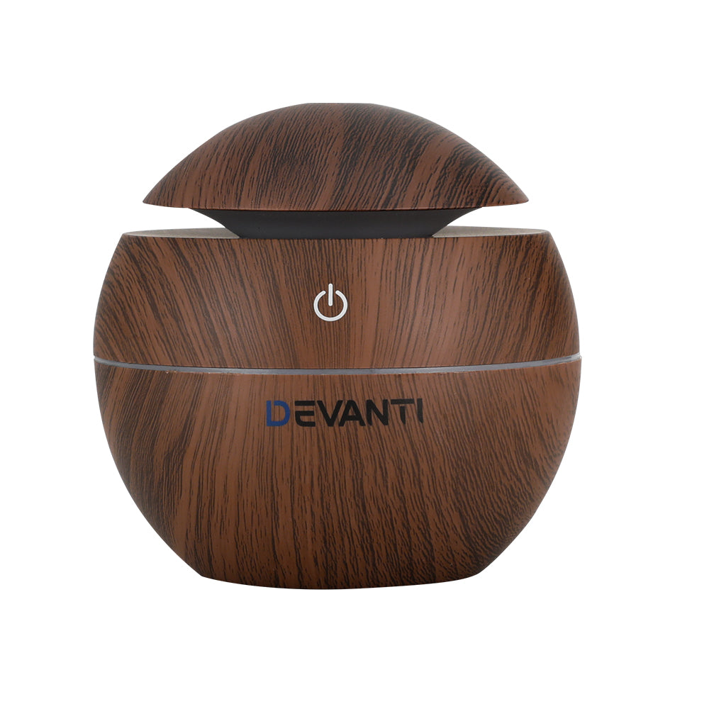 NNEDSZ Devanti Aroma Diffuser Aromatherapy Dark Wood 130ml