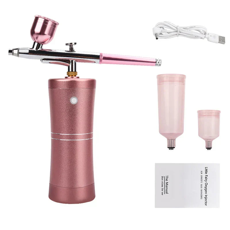 NNEOBA Spray Face Steamer - High Pressure, Moisturizing, Facial Pore Cleaner, Skin Care Airbrush (사본)