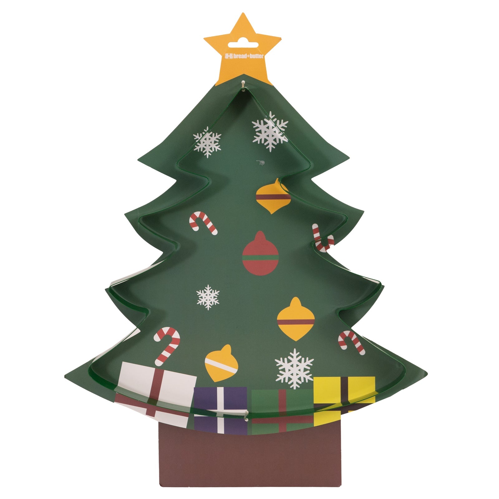 NNEDSZ Bread and Butter Jumbo Tree Cookie Cutter