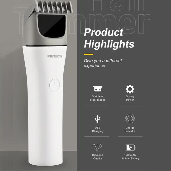 NNEDSZ Rechargeable Hair Trimmer - Professional Cordless Grooming Kit