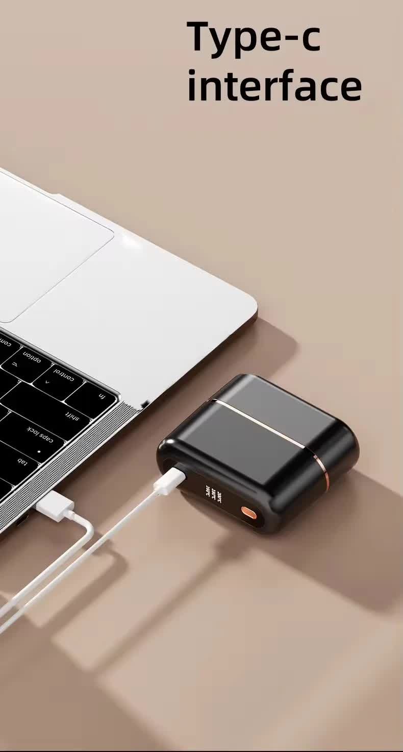 NNEDSZ White Wireless Hair Straightening Brush with Adjustable Temperature - Model HK-118