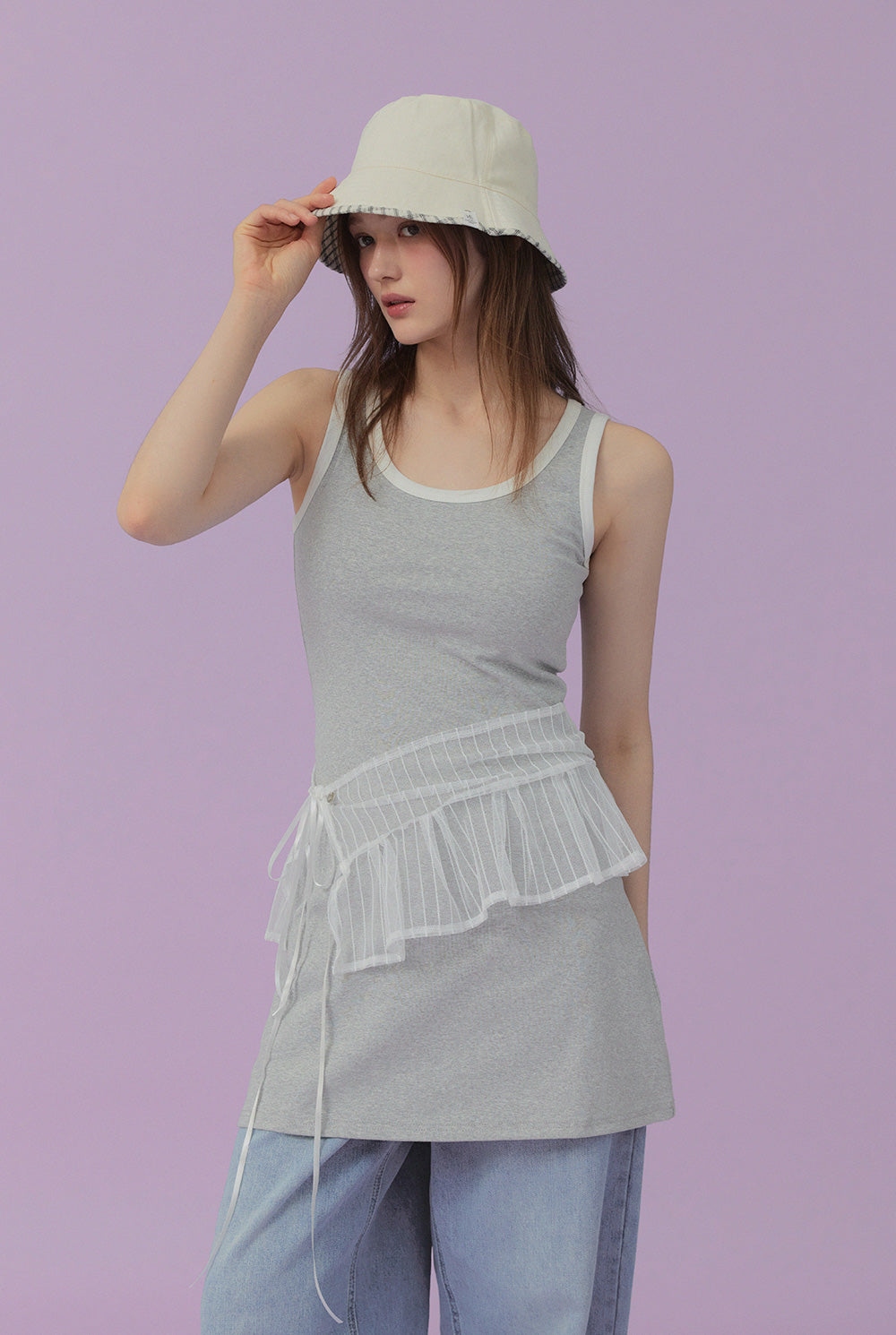 [TWEE] Newman sleeveless mini dress