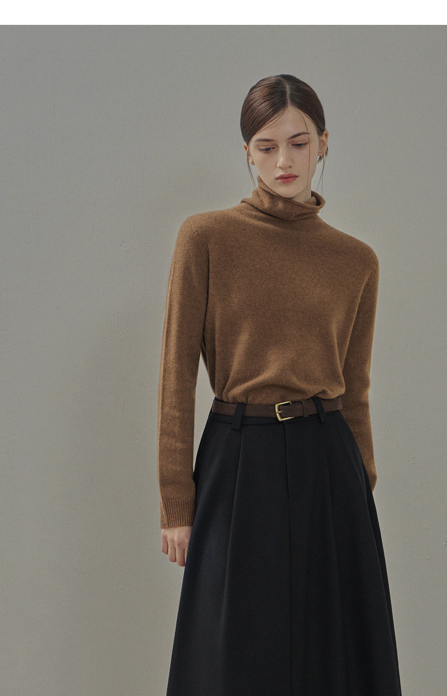 [TWEE] Canary Turtleneck Knit (100% woocl)